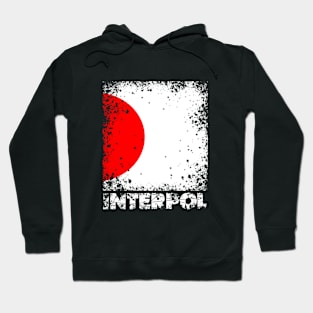 Interpol retro Hoodie